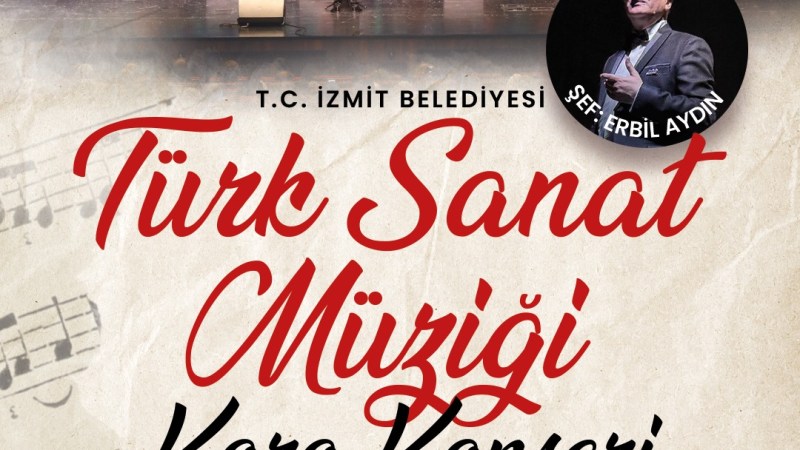 İzmit’te Türk Sanat Müziği konseri sanatseverlerle buluşacak