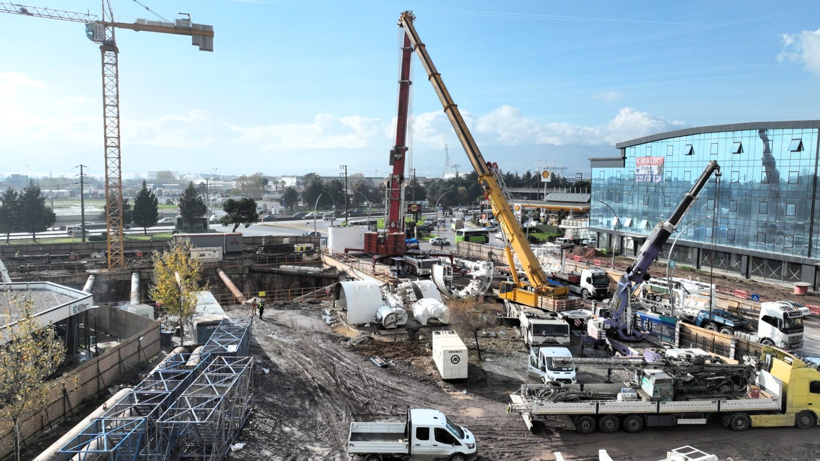 Derince Millet Bahçesi’nde de kazı çalışmaları başladı: Körfezray’da 5 TBM hedefe doğru ilerliyor