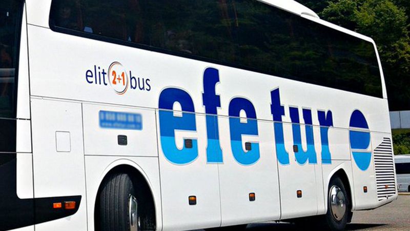 Efe Tur yolcusu tepkili