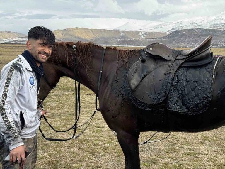 Kayseri'de Atla Safari Suda Son Buldu