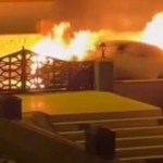 Gaziantep'te Lüks Otomobil Yangını