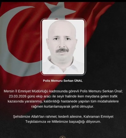 Kaza Geçiren Polis Memuru Serkan Ünal Şehit Oldu