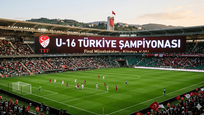 U-16 Türkiye Şampiyonası’nda Kocaeli erken veda etti: Tek teselli final