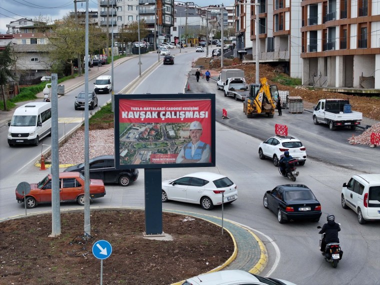 Darıca’da trafik düğümüne neşter: Kavşak çalışması başladı
