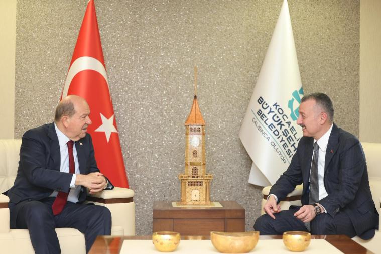 KKTC Cumhurbaşkanı Tatar’dan Büyükakın’a ziyaret