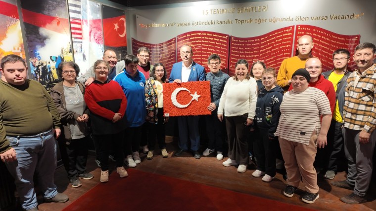 Gonca Engelsiz Yaşam Merkezi’nden şehitlere anlamlı ziyaret