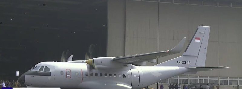 Senegal CN-235 Uçağı Kayseri’de Bakımda