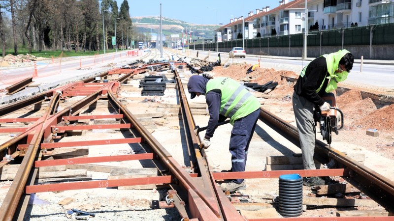 Kartepe Tramvay Hattı’nda duraklar ortaya çıktı