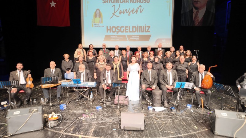 Saygınlar Korosu’ndan alkış alan konser