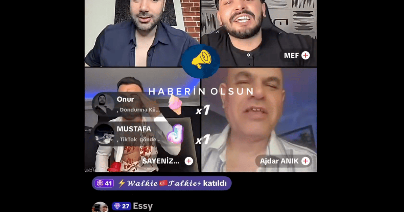 TikTok’taki iğrenç yayında Ajdar ve ekibi 25 dakikada 850 bin lira topladı!