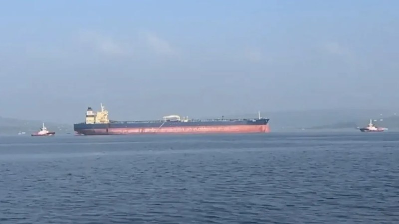 Çanakkale Boğazı'nda Tanker Arızası