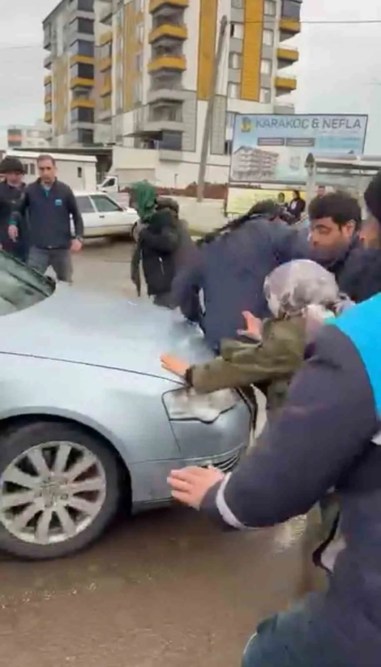 Siverek'te Trafik Kazası Sonrası Kaçış