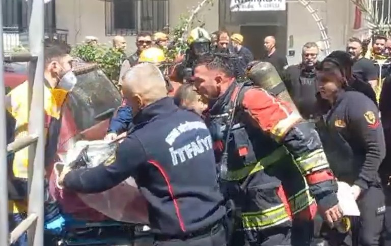 Patlama sonrası yangın: Engelli kişi hayatını kaybetti