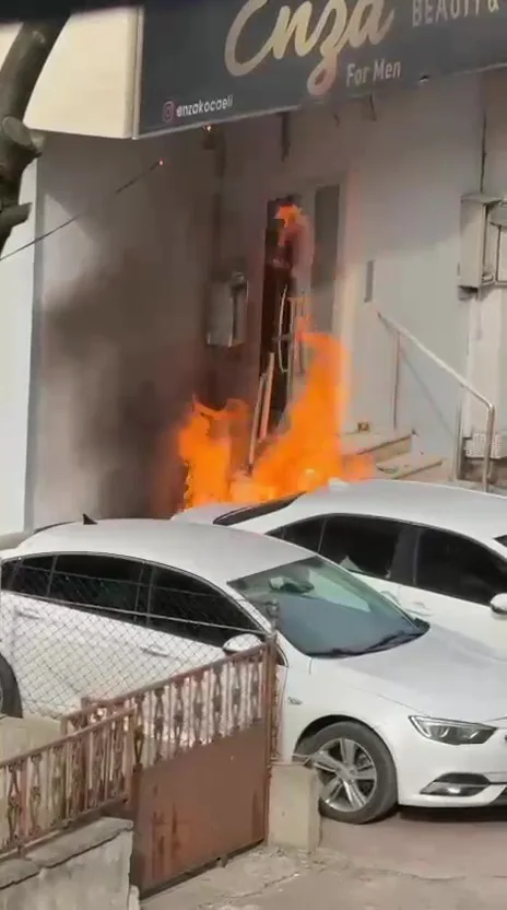 İzmit'te Doğal Gaz Kokusu ve Yangın Paniği