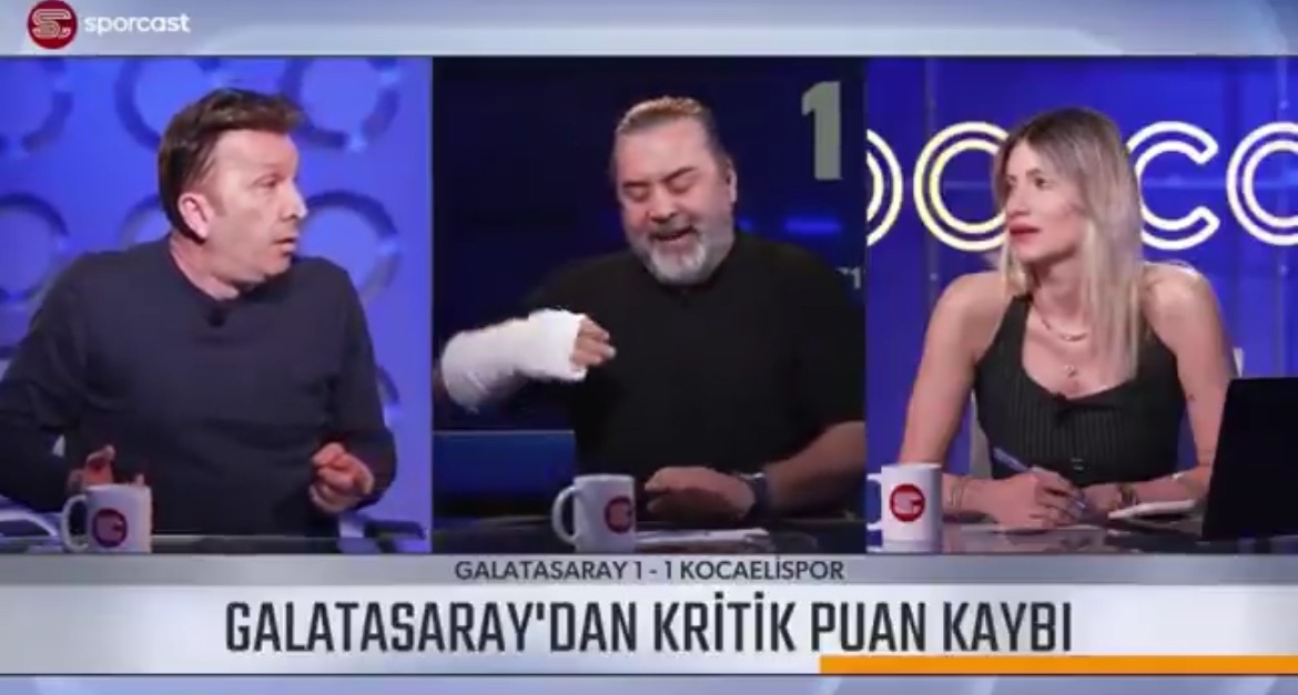 Kocaelispor kimyalarını bozdu! Canlı yayında kavga çıktı