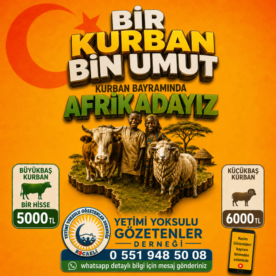 Yetimi Yoksulu Gözetenler Derneği Afrika’daki kurban hazırlıklarını tamamladı