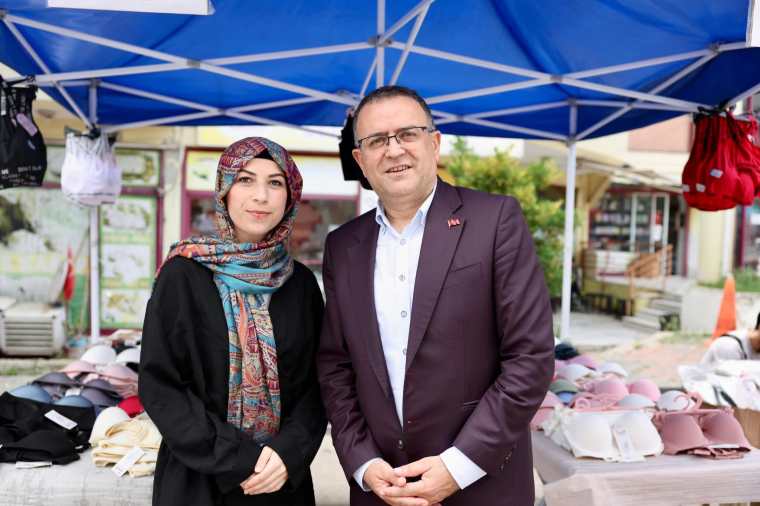 Başkan Gökçe’den esnaf ve vatandaşlara bayram ziyareti
