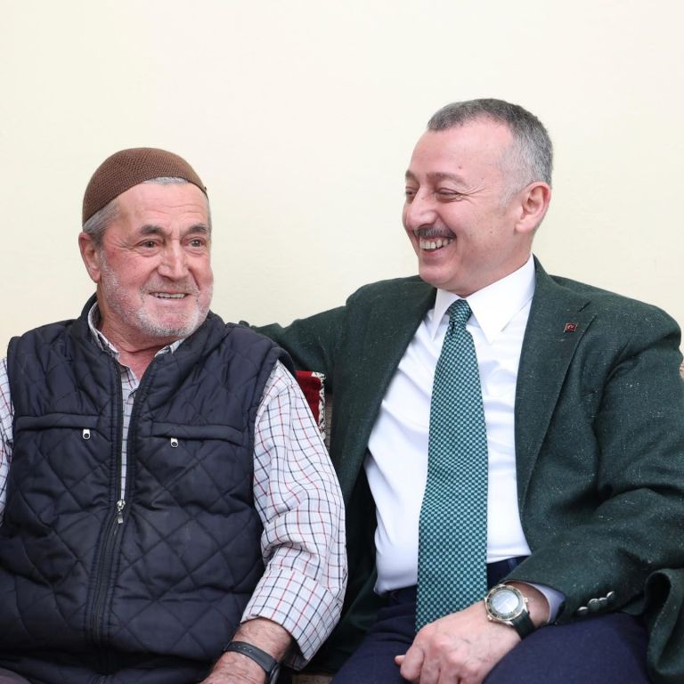 Büyükakın’dan Cavit Amca’ya anlamlı ziyaret