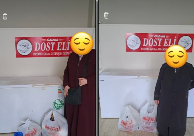 Gölcük Dost Eli Derneği ihtiyaç sahiplerinin yanında olmaya devam ediyor