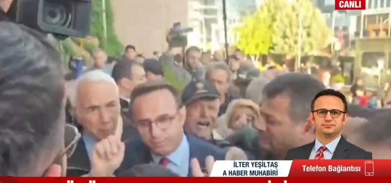 Kocaelili gazeteci CHP Genel Merkezi önünde saldırıya uğradı