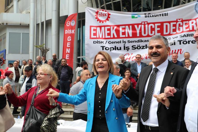 İzmit’te toplu sözleşme sevinci: En düşük maaş 70 bin TL oldu