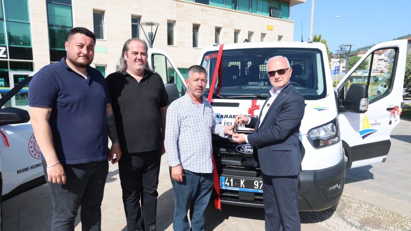 Karamürsel Belediyesi araç filosunu genişletiyor