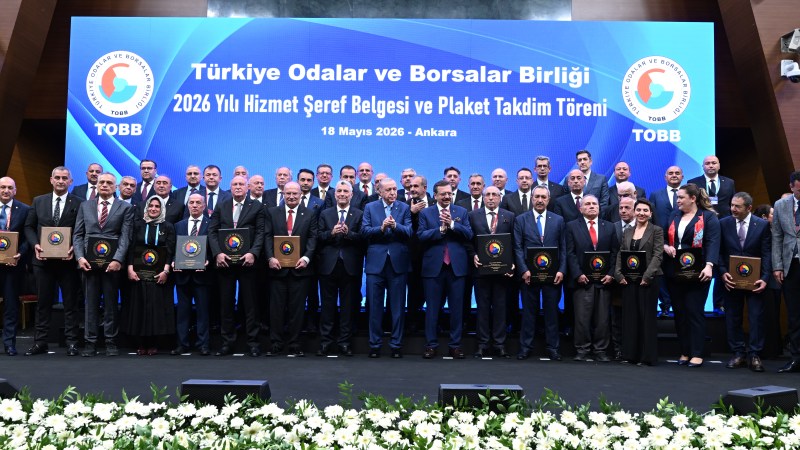 KOTO’da gurur günü: Mert Anlıpak’a TOBB’dan şeref plaketi