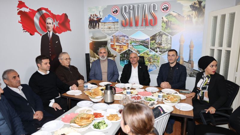 Sivaslılar’ın konuğu Şener Söğüt oldu