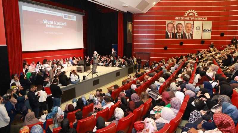 “Ailenin İçinde Saklı Cennet” söyleşisine yoğun ilgi
