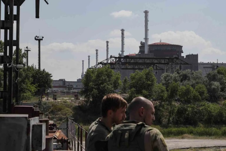 Zaporijya Nükleer Santrali Yakınlarına İHA Saldırısı
