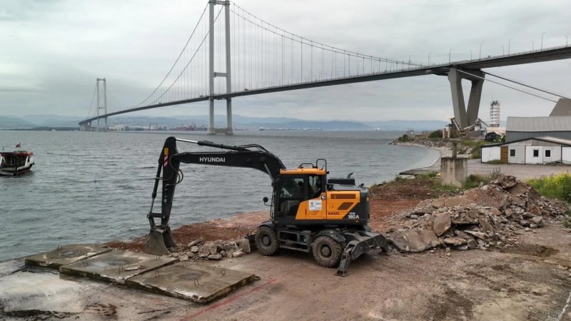 Diliskelesi Sahili İkinci Etap Projesinde Çalışmalar Başladı