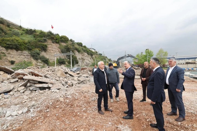 Diliskelesi Sahili İkinci Etap Projesinde Çalışmalar Başladı