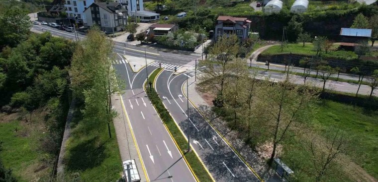 Başiskele'de Yeni Kavşak Hizmete Açıldı