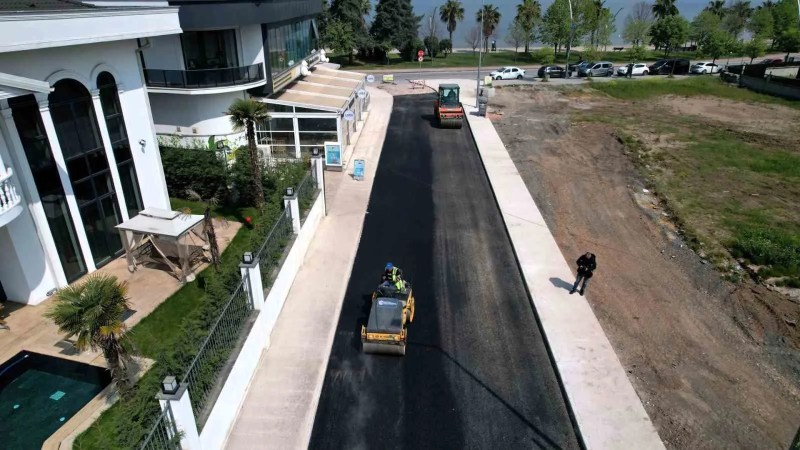 Başiskele Sahili'nde Trafik ve Yaya Düzeni Yenileniyor