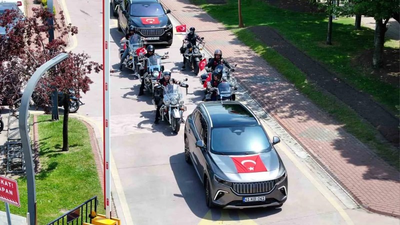 Kocaeli'de Özel Gençlere Asker Uğurlama Töreni