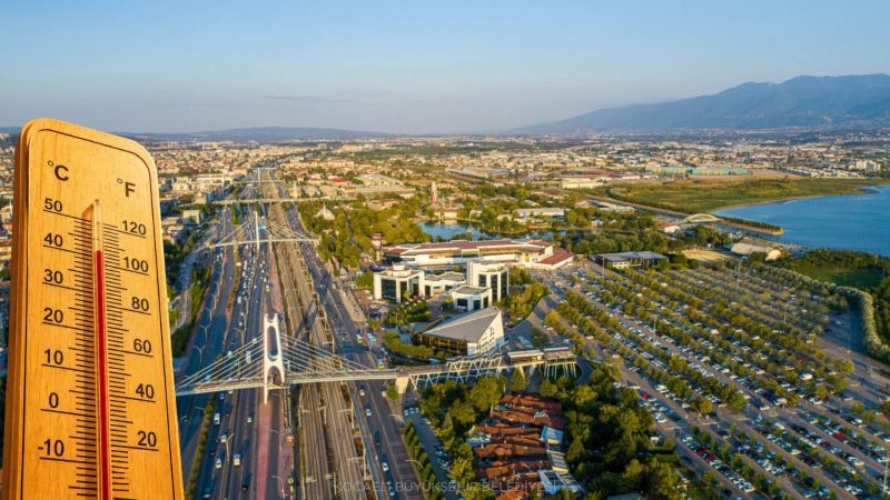 Kocaeli’de termometreler 34 dereceyi görecek!