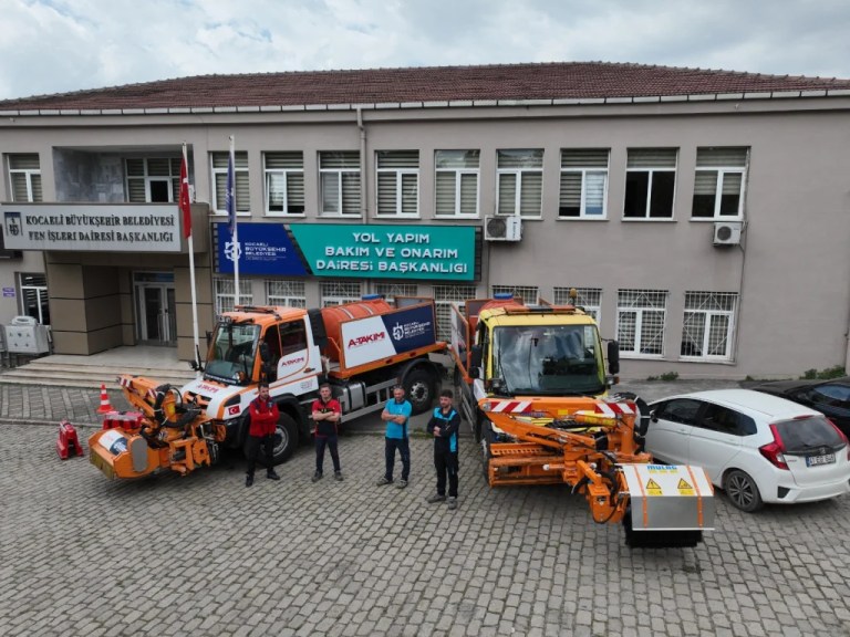 Kocaeli yollarında akıllı ekipman dönemi