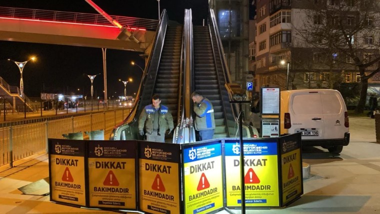 Kocaeli’de asansör ve merdivenler kontrol altında