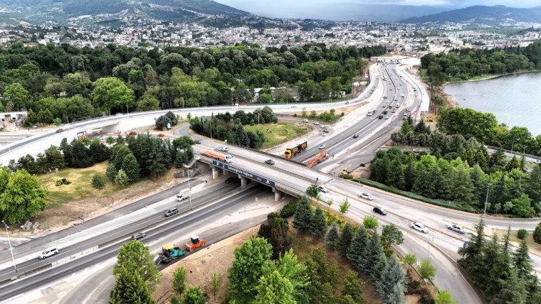 Başiskele Koridor Projesi’nde 9 köprü tamamlandı