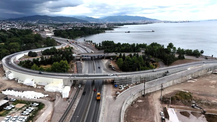 Başiskele Koridor Projesi’nde 9 köprü tamamlandı