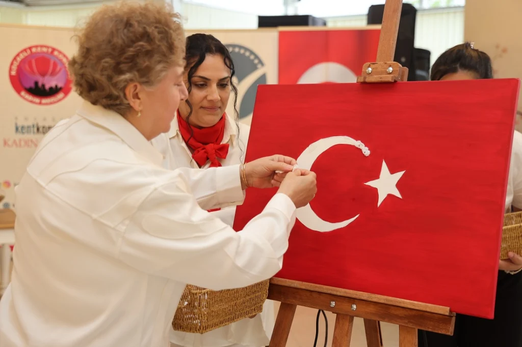 Kocaeli’de kadınlar şehir hayatına mola verdi