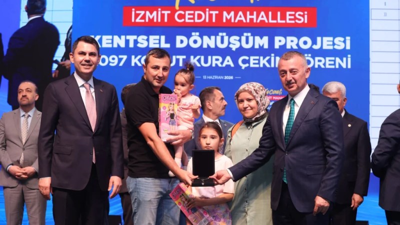 Cedit Kentsel Dönüşüm tamamlandı