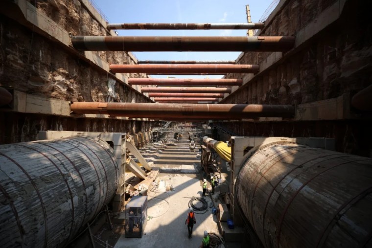 Körfezray Metro Projesi’nde kazılar sürüyor