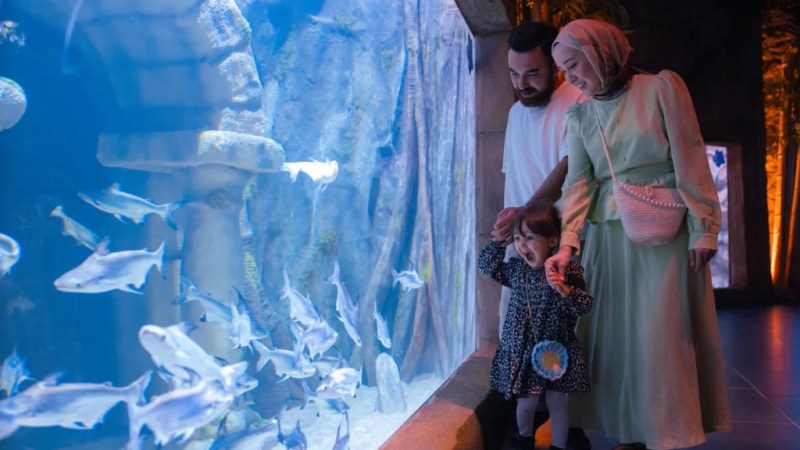 Körfez Aqua açılışıyla şehre damga vurdu