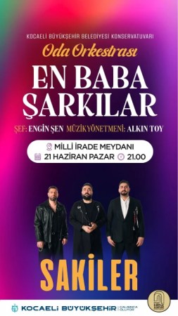Sakiler’den Babalar Günü’ne özel konser