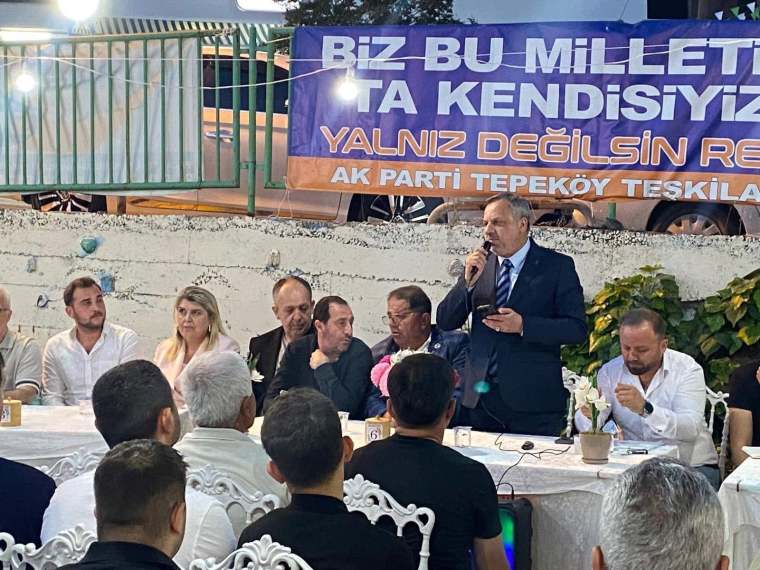 AK Parti İzmit Tepeköy’de teşkilatla buluştu