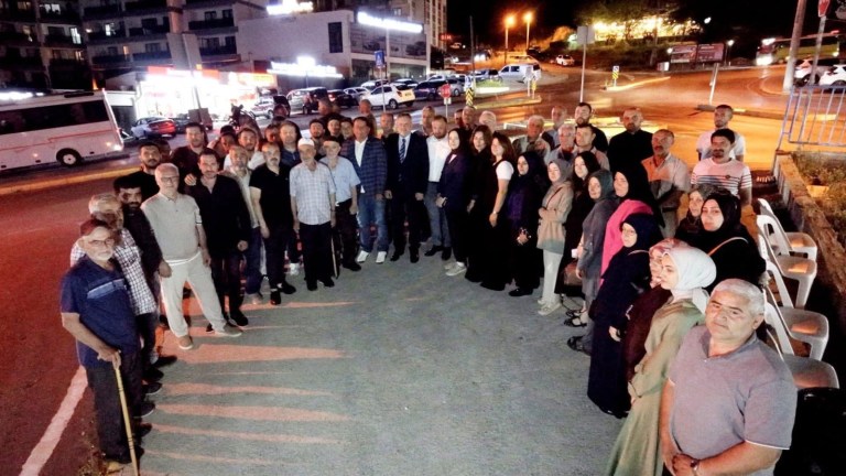 AK Parti İzmit Tepeköy’de teşkilatla buluştu