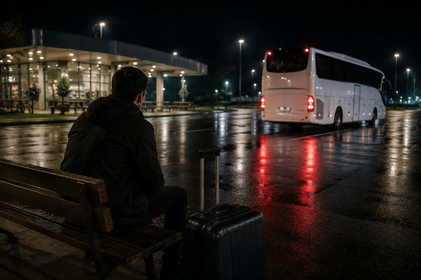 “Tuvalete gittim, otobüs beni bırakıp gitti”