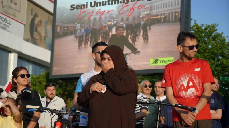 Efe için pedallar çevrildi!
