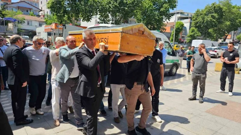 Harita mühendisi son yolculuğuna uğurlandı
